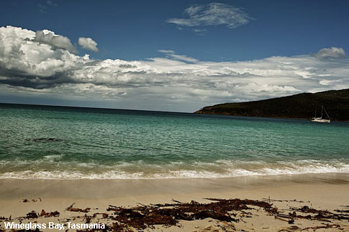 Vacanta in Wineglass Bay, Tasmania, vacante de vis, calatorie, insule si locuri de scufundat, top plaje de vis