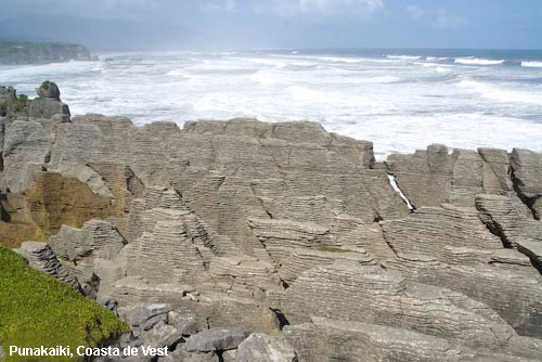 Vacanta in Punakaiki, Coasta de Vest, vacante de vis, calatorie, insule si locuri de scufundat, top plaje de vis
