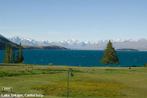 Vacanta in Lake Tekapo, Canterbury, vacante de vis, calatorie, insule si locuri de scufundat, top plaje de vis