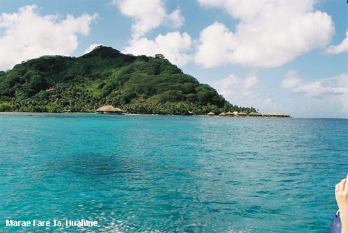 Vacanta in Marae Fare Ta, Huahine, vacante de vis, calatorie, insule si locuri de scufundat, top plaje de vis